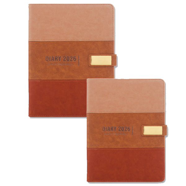 Diary cl-125 - PU Tri Color Diary