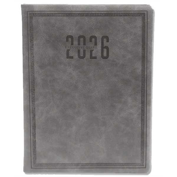 Diary cl-164 - PU Grey 80GS Diary
