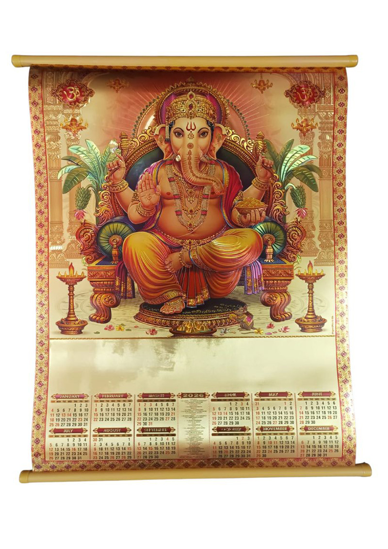 Imported Golden Calendar