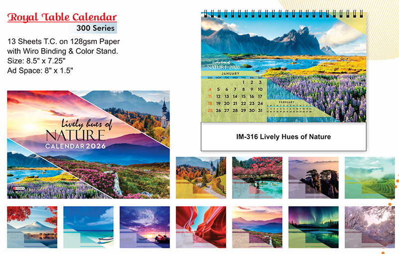 IM-316 - Lively Hues of Nature