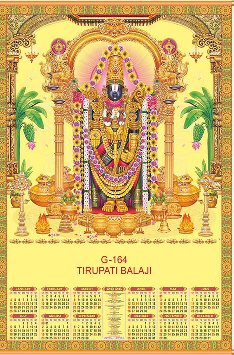 Golden Calendar Gl-164